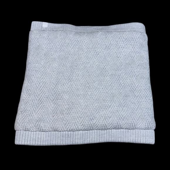 Lululemon Wool Blend Fleece Lined Knit Neck Warmer Neckwarmer Scarf Wrap - Picture 5 of 9